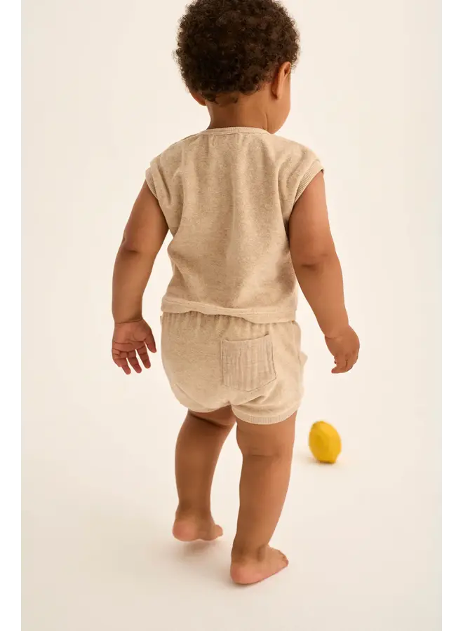 Soft Terry Shirt Gage - Beige - My Little Cozmo