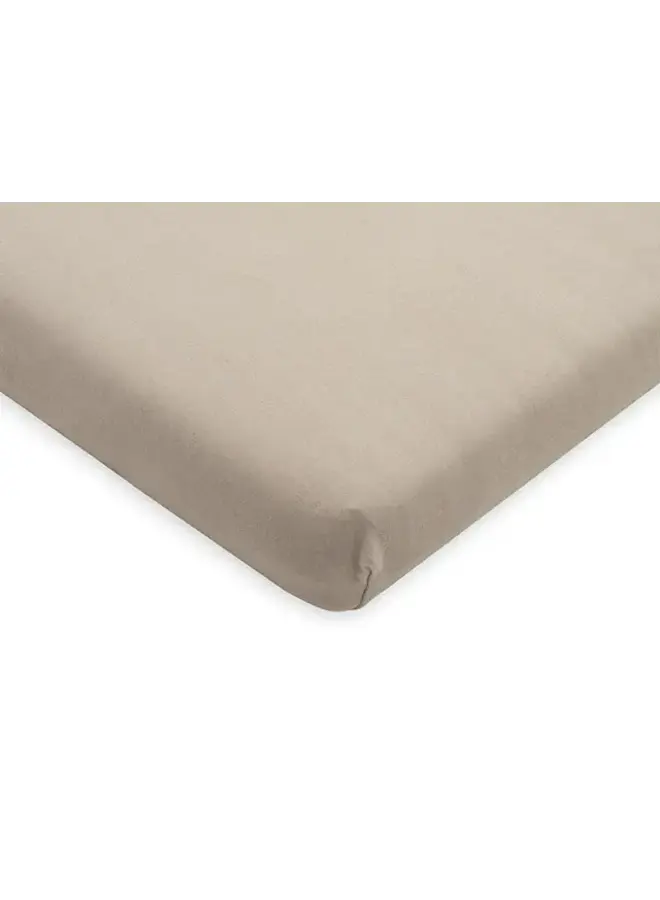 Hoeslaken Jersey Boxmatras 75x95 - 2 stuks - Nougat - Jollein