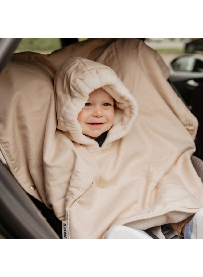 Winterponcho 9-36M - Cream - Aeromoov