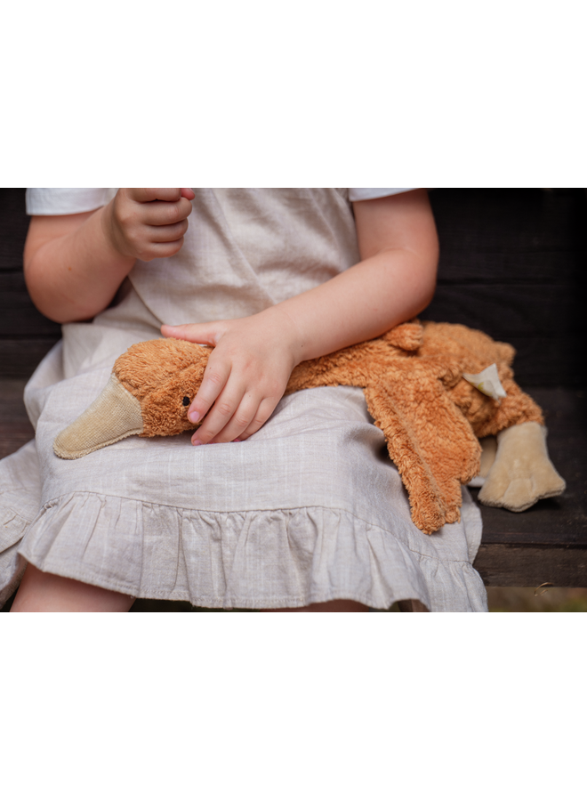 Warmteknuffel Gans Klein - Rust - Senger Naturwelt