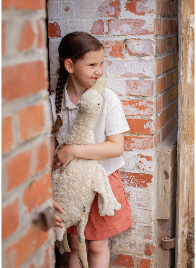 Warmteknuffel Gans Groot - Linen - Senger Naturwelt