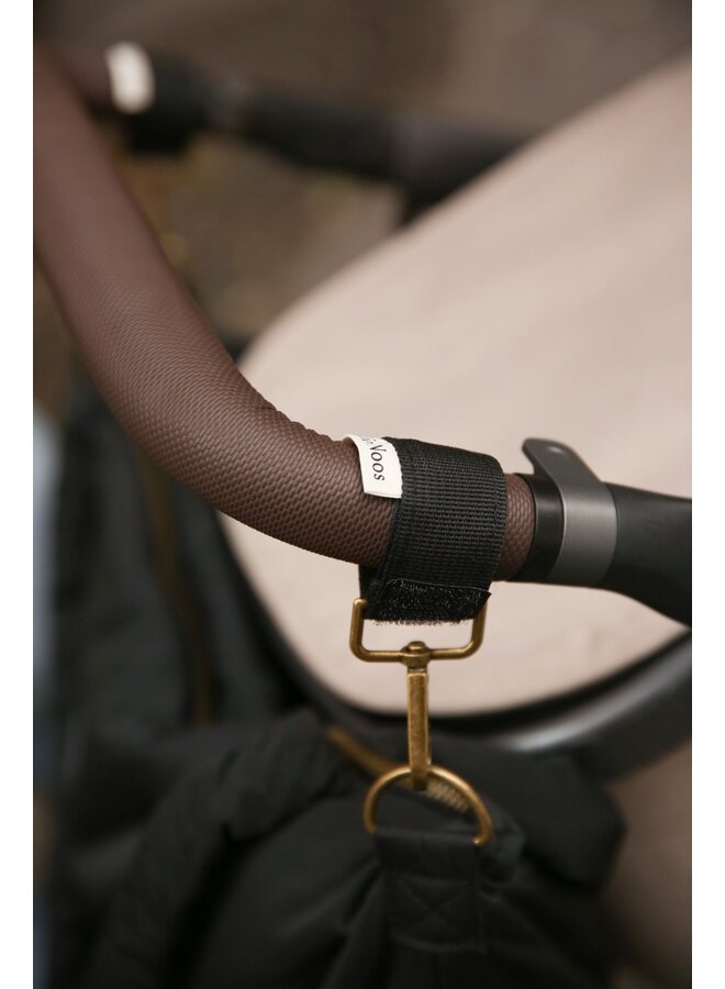 Kinderwagen riemen - Zwart - Studio Noos
