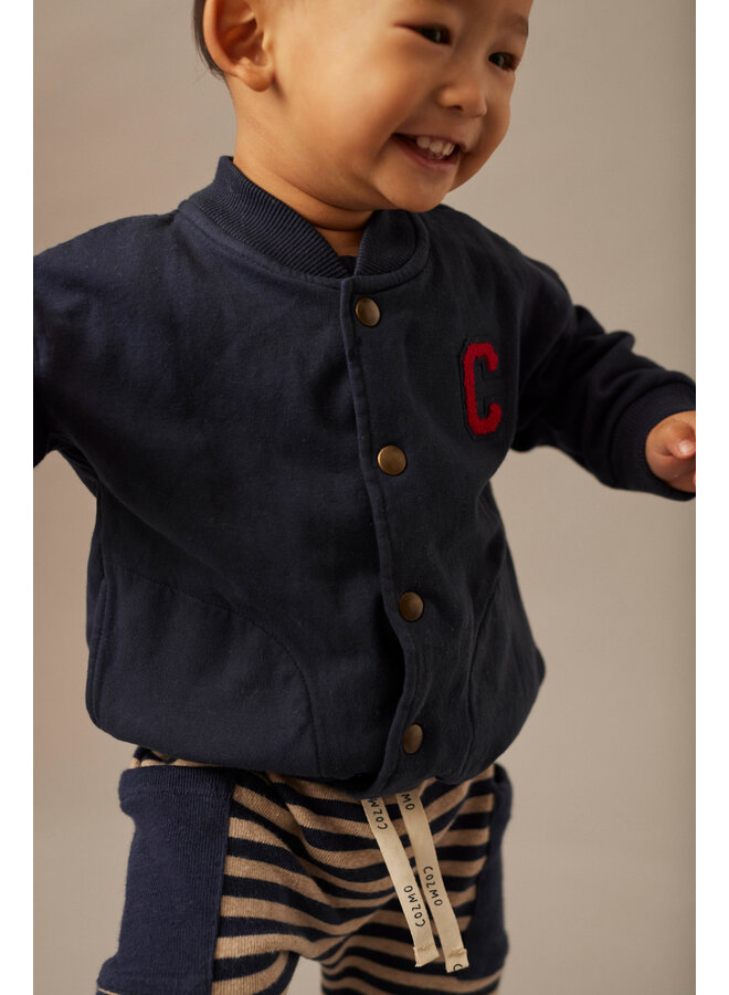 Cardigan Sweater - Navy - My Little Cozmo