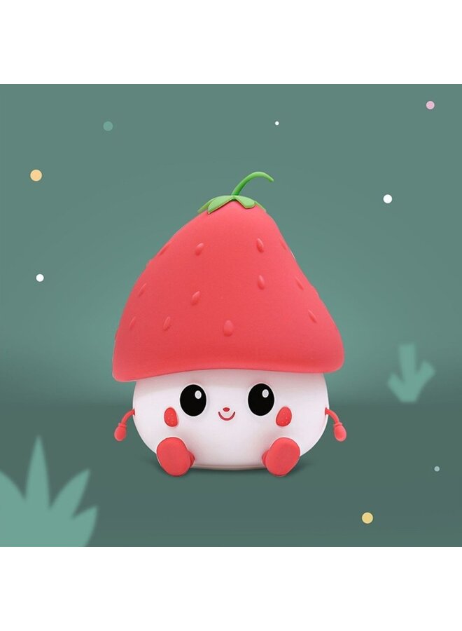 Strawberry - Oplaadbare lamp met timer - Mary's