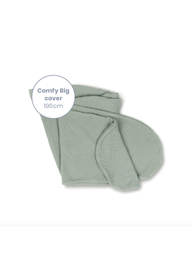Voedingskussenhoes Comfy Big - Tetra Green - Doomoo