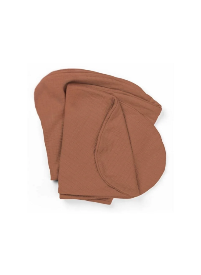 Hoes Voedingskussen Softy - Tetra Terracotta - Doomoo