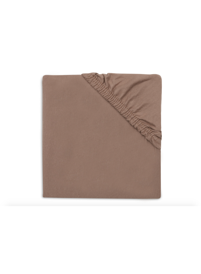 Hoeslaken Jersey 40/50x80/90 - Milky Coffee - Jollein