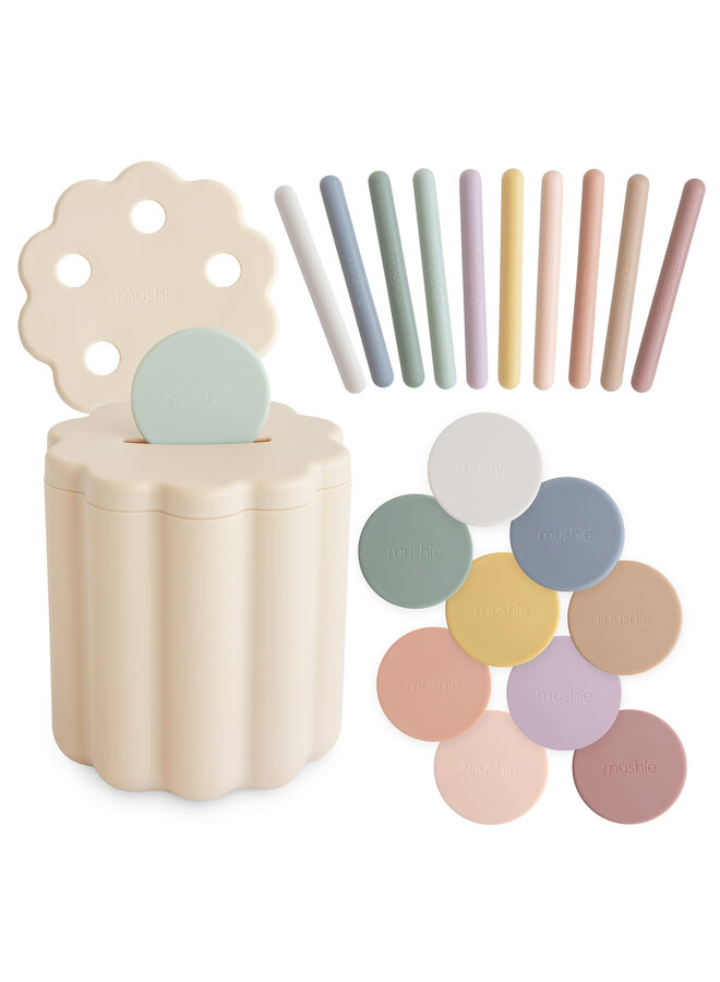 Coin & Tube Sorting Set - Mushie