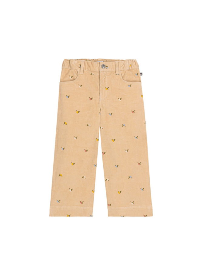 Corduroy Broek - Birds - Petit Bateau
