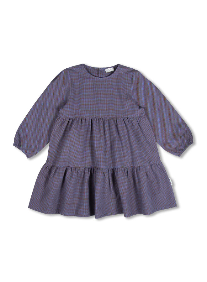 Check Dress  - Blue Check - Petit Blush