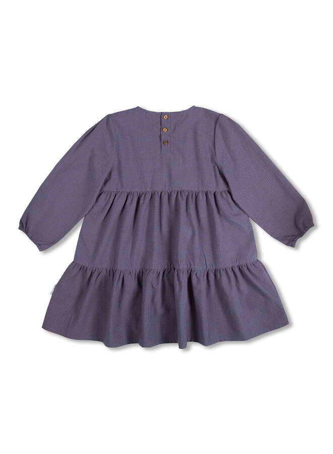 Check Dress  - Blue Check - Petit Blush