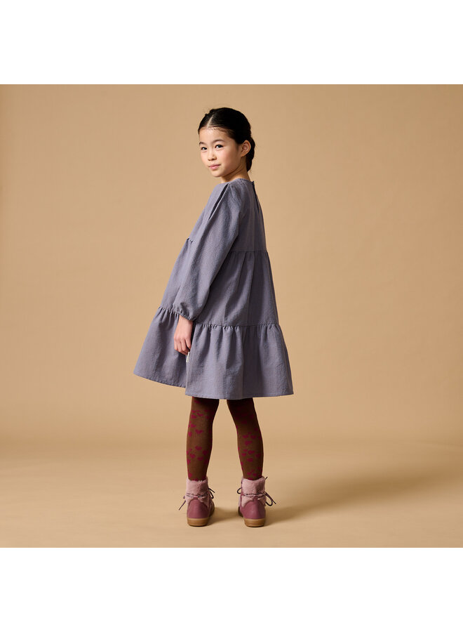 Check Dress  - Blue Check - Petit Blush