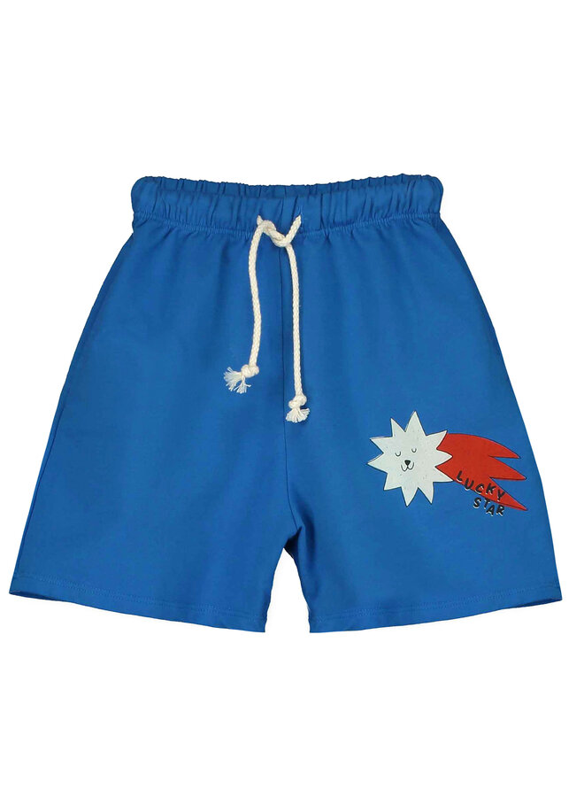 Bermuda Pockets - Small Lucky Star Royal Blue - Lotiekids
