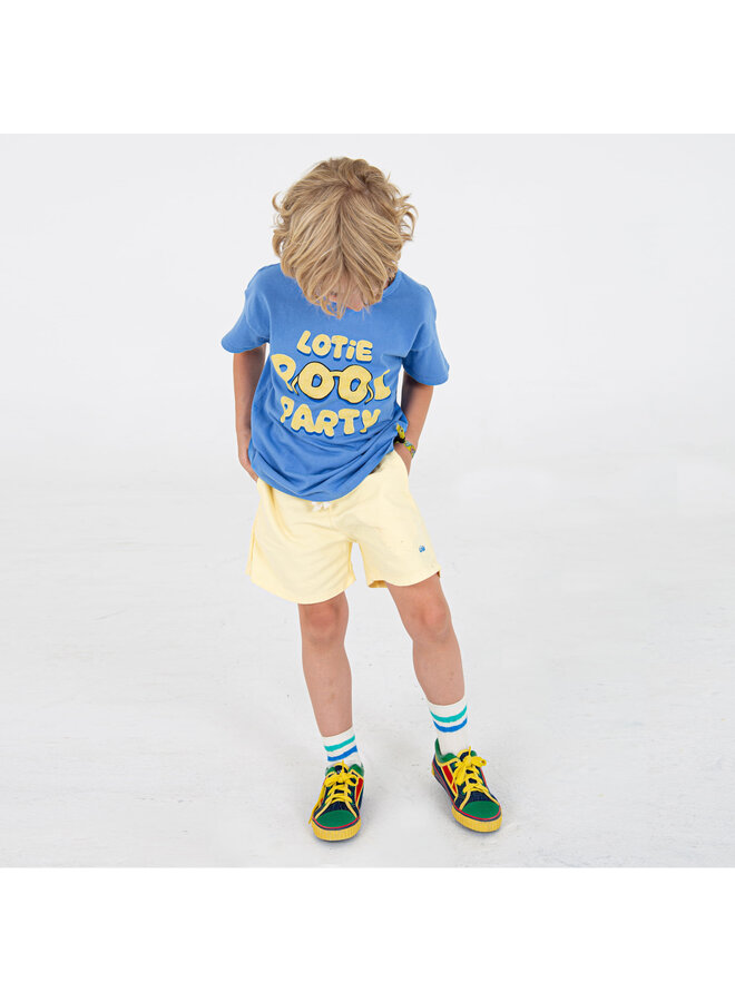 Regular Tshirt - Lotie Pool Party Baja Blue - Lotiekids