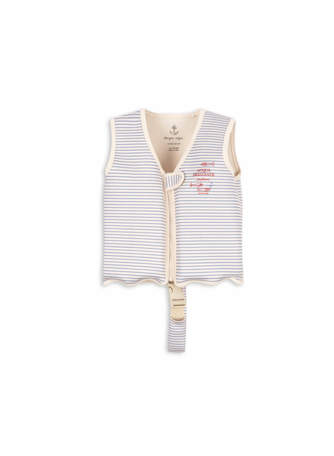 Ellis Swim Vest - Stripe Bluie - Konges Slojd