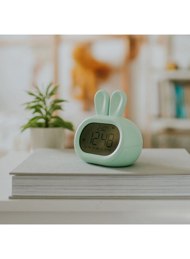 Alarm Clock Rabbit - Green - Mary's