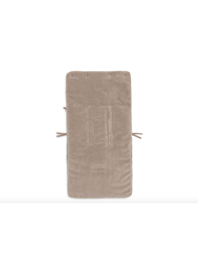 Voetenzak - Cloudy Rib - Milky Coffee - Jollein