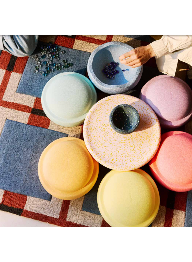 Rainbow Set met Balance Board - Pastel - Gratis Mini - Stapelstein