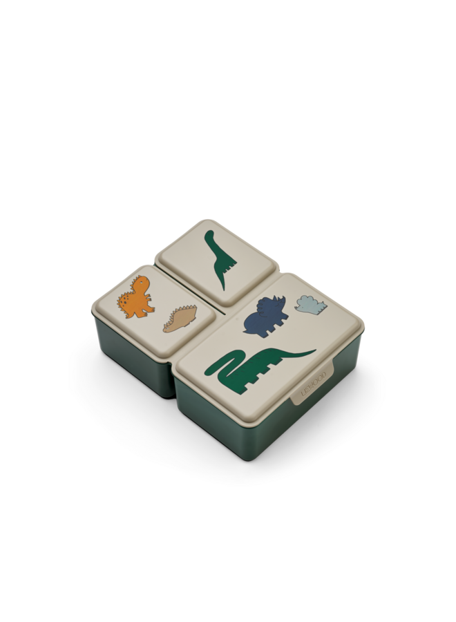 Driss Lunchbox - Dinosaurs / Mist  - Liewood