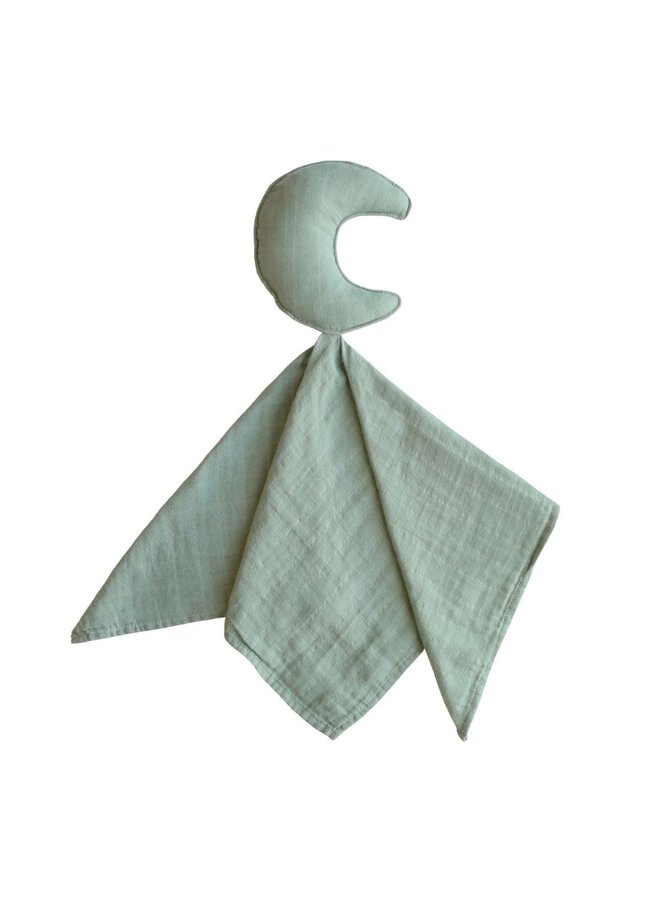 Lovey Blanket - Moon Roman Green - Mushie