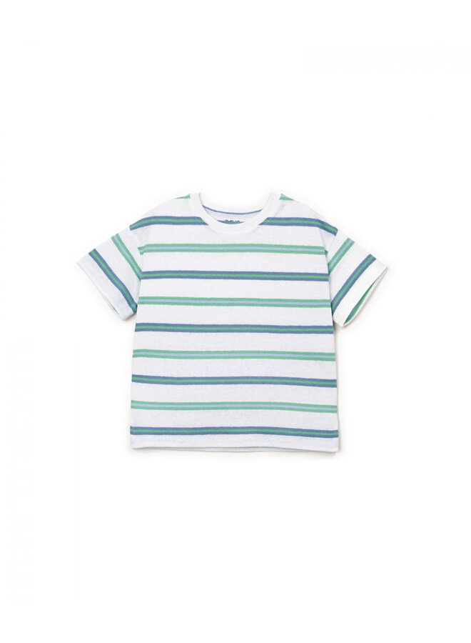 T-Shirt - Stripes Blue - Play Up Kid
