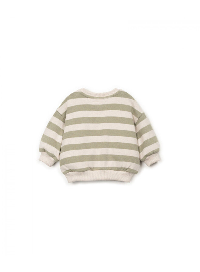 Sweater Stripes Sage - Play Up