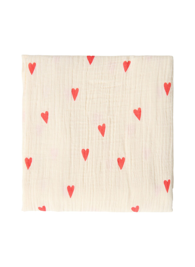 Tetradoek L - 120x120 - Neutral Hearts Hearts - Studio Noos