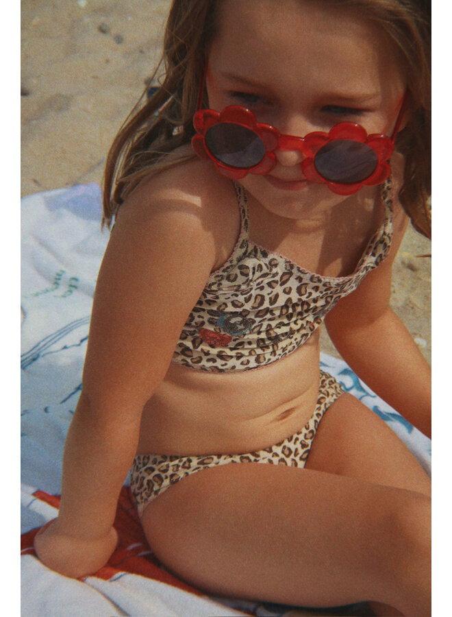 Sunglass Junior Flower - Red - Konges Slojd