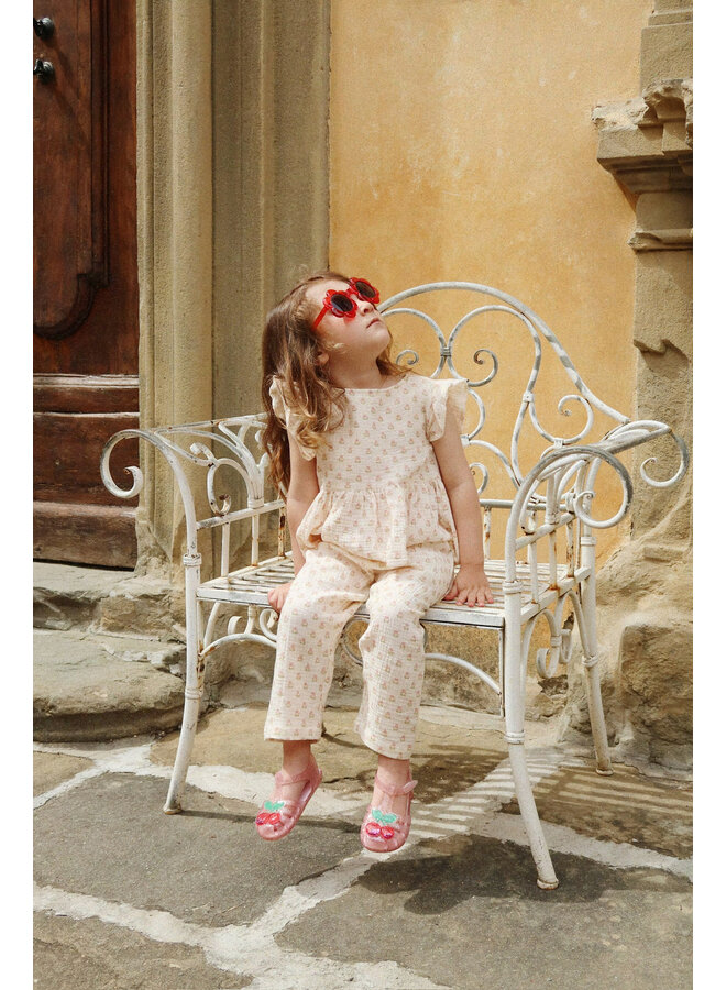 Sunglass Junior Flower - Red - Konges Slojd