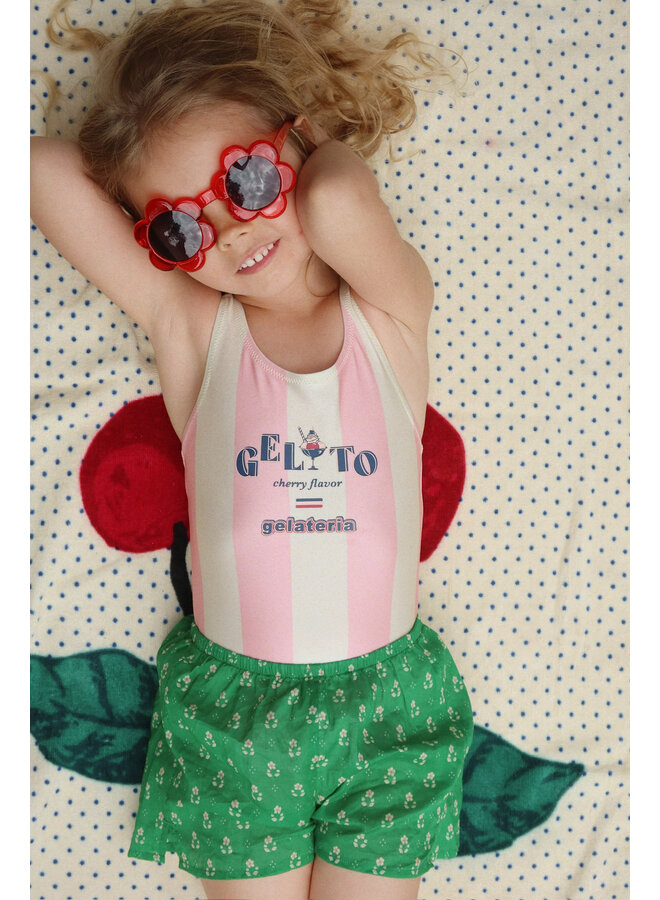 Sunglass Junior Flower - Red - Konges Slojd