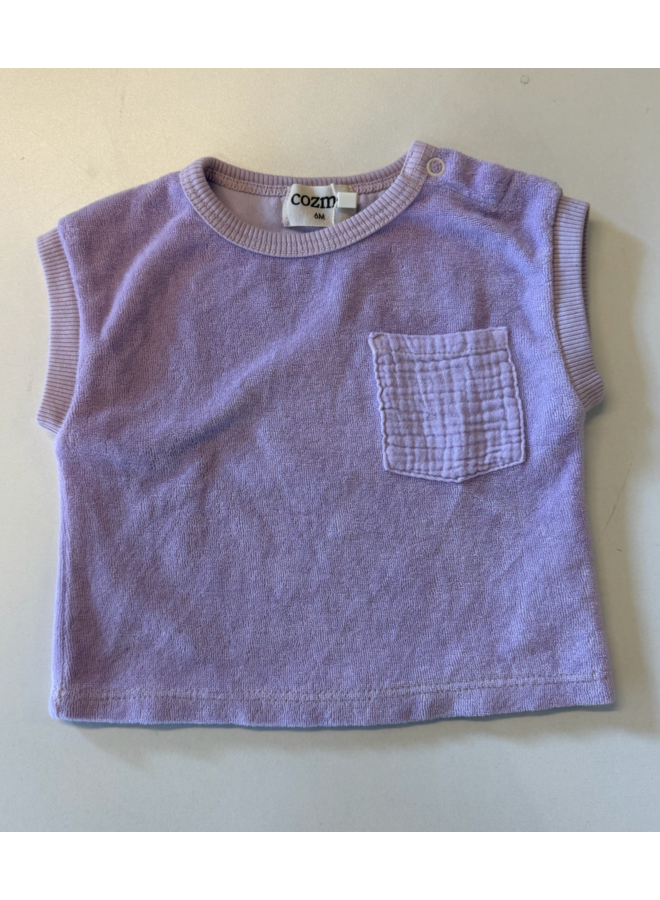 Soft Terry Shirt Gage - Lavender - My Little Cozmo
