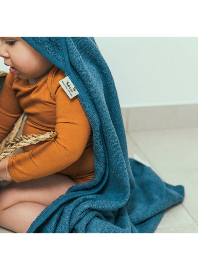 Hooded towel (74x74) - Marin - Timboo