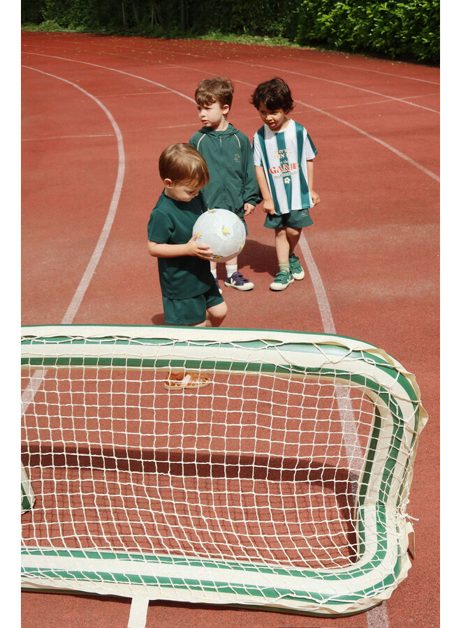 Inflatable Goal With Ball - Green Stripe - Konges Slojd