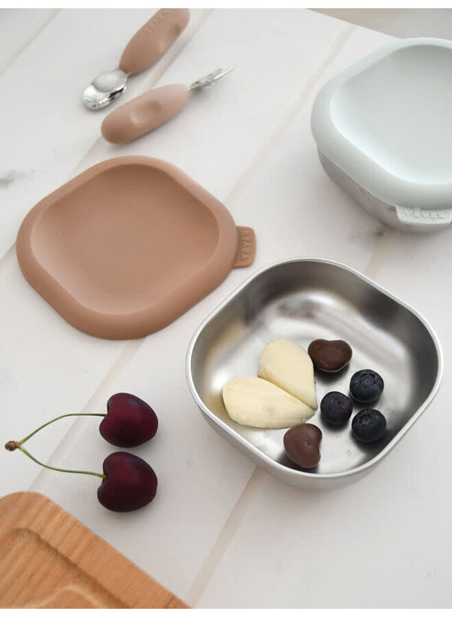 Maaltijddoosjes RVS - Natural - Beaba