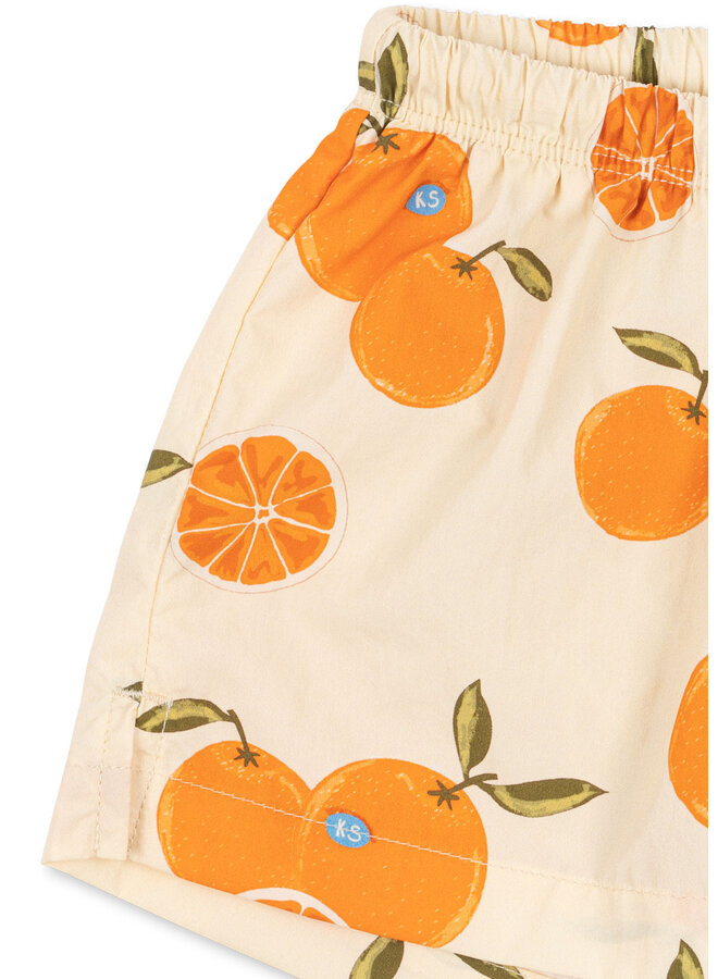 Pomio Short Swim Shorts  - Arancia Blu - Konges Slojd