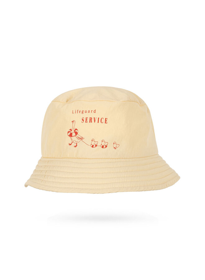 Pomio Bucket Hat  - Banana Crepe - Konges Slojd