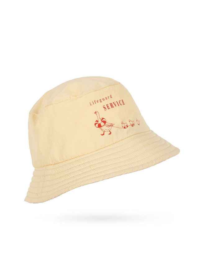 Pomio Bucket Hat  - Banana Crepe - Konges Slojd