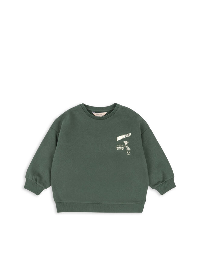 Lou Sweat Shirt - Cilantro - Konges Slojd