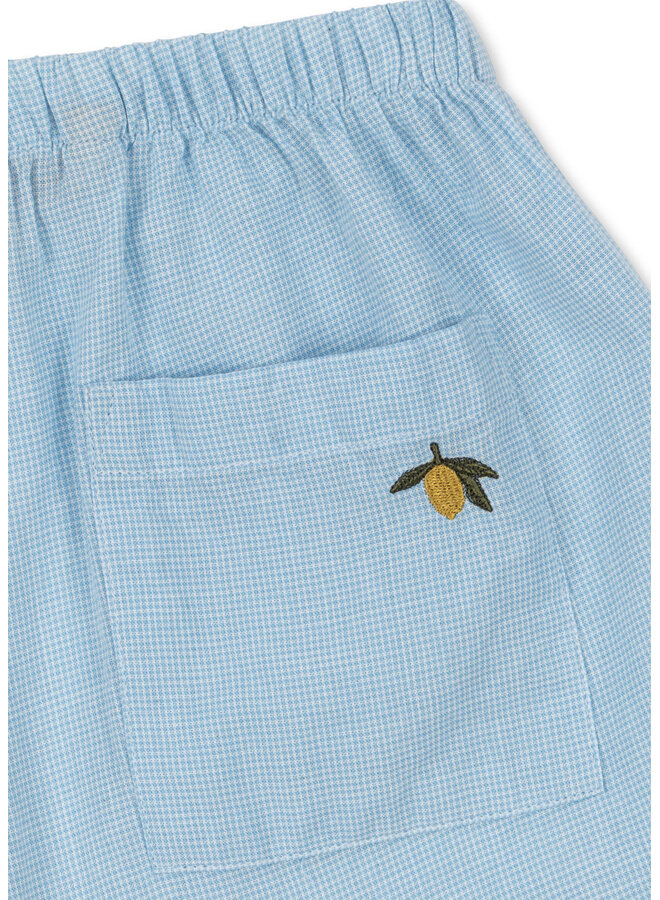 Fran Shorts  - Blue Check - Konges Slojd