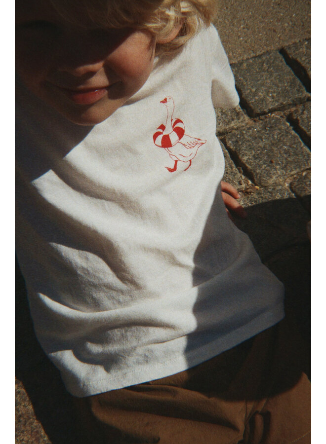 Era Tee - Off White/Lifeguard Service - Konges Slojd