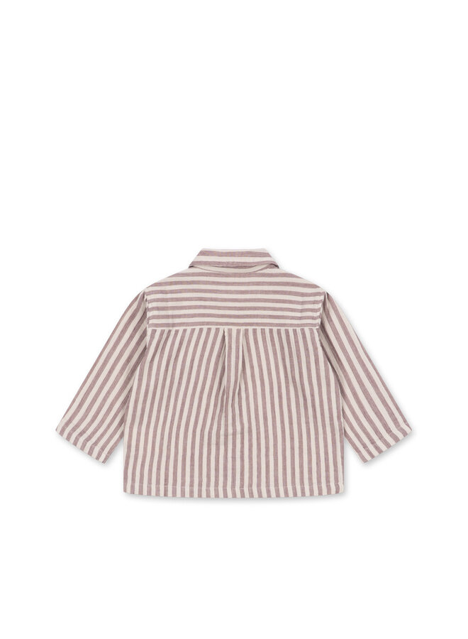 Ely Shirt  - Red Stripe - Konges Slojd