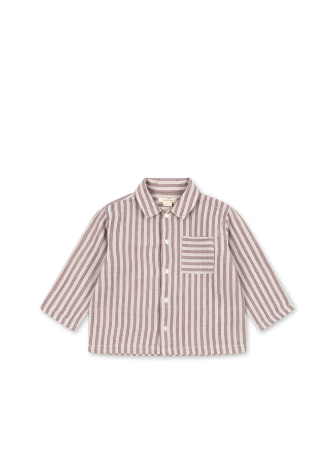 Ely Shirt  - Red Stripe - Konges Slojd