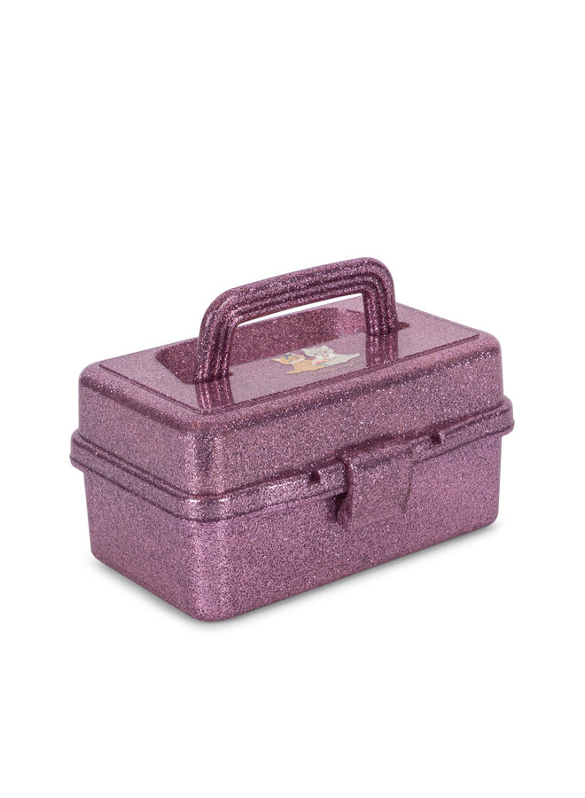 Glam Me Up Suitcase - Amour Pink - Konges Slojd