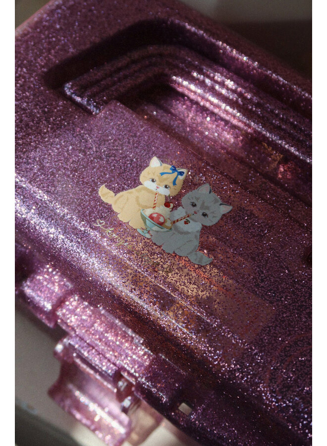 Glam Me Up Suitcase - Amour Pink - Konges Slojd