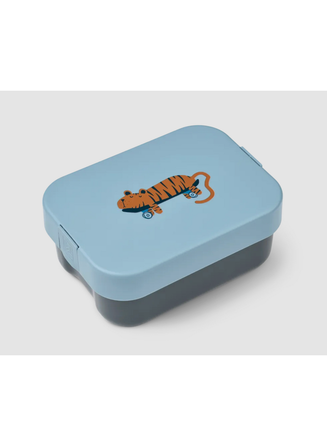 Lunchbox Kamil - Tiger/Beach Blue - Liewood