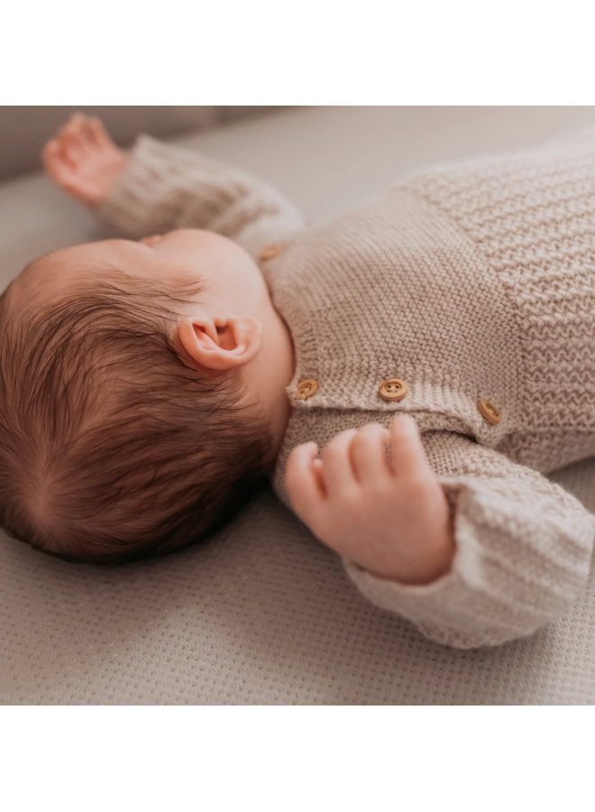 Hoeslaken Premium 60x120 - Stone - Aerosleep