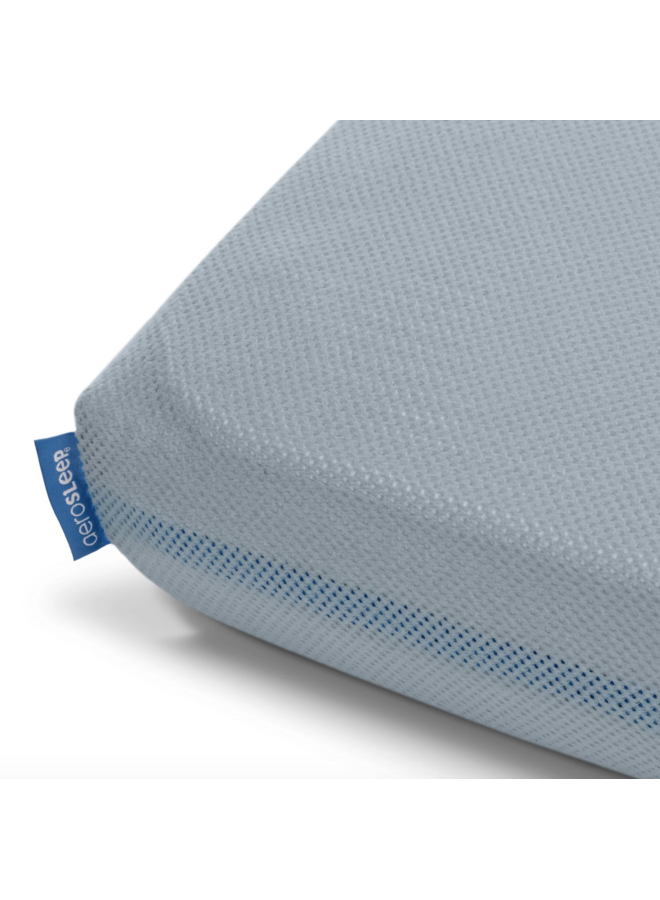 Hoeslaken 40x90 - Steel Blue - Aerosleep