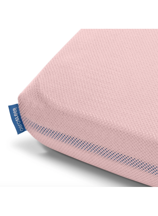 Hoeslaken 40x90 - Roze - Aerosleep