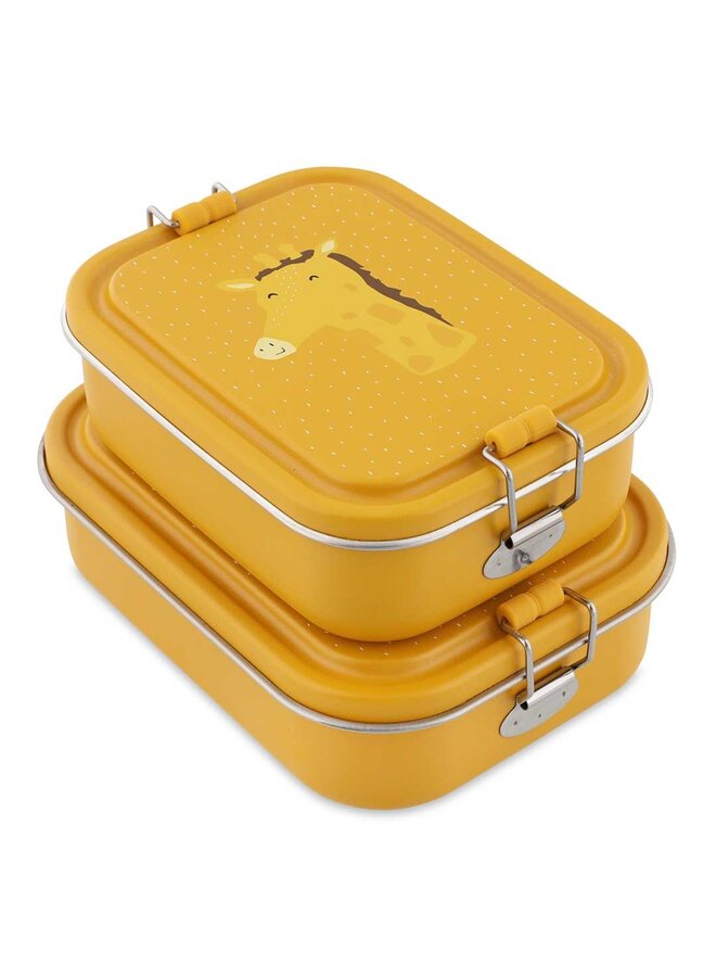 Lunch box large - Steel - Mr. Giraffe - Trixie