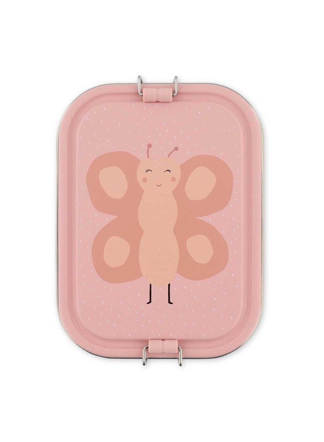 Lunch box large - Steel - Mrs. Butterfly - Trixie